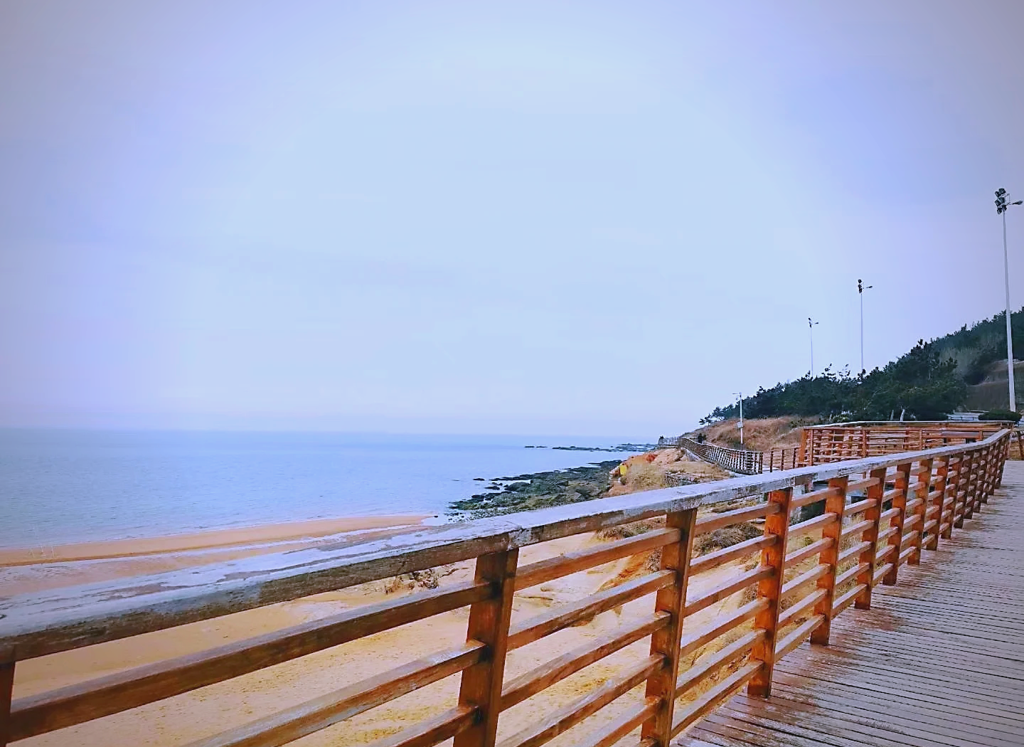海边栏杆
